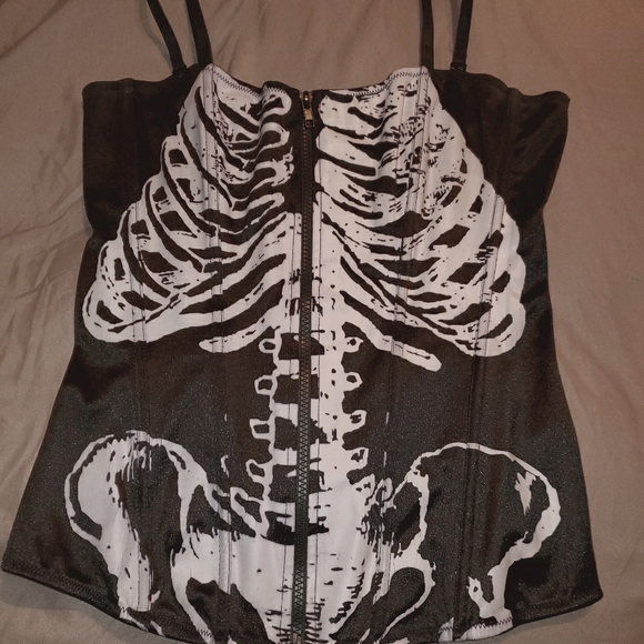 Womens Skeleton Corset